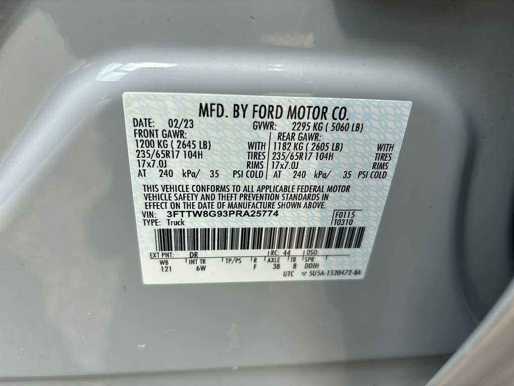 2023 Ford Maverick Lariat Avalanche Gray at Woltz & Wind Ford