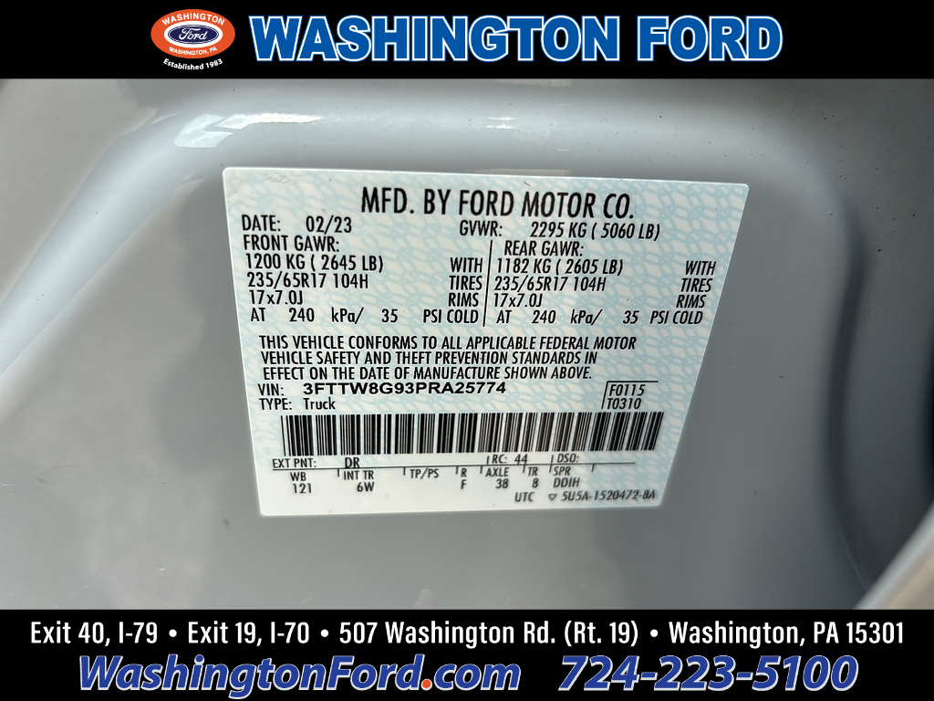 2023 Ford Maverick Lariat Avalanche Gray at Woltz & Wind Ford