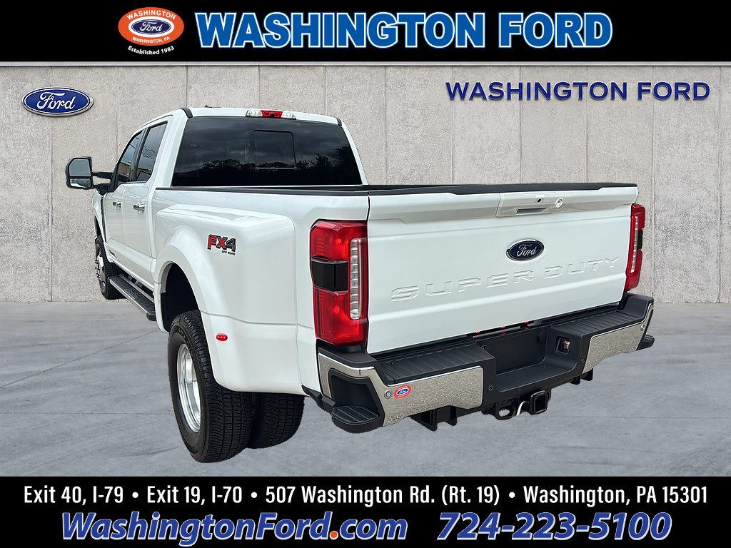 2026 Ford Super Duty F-350 DRW LARIAT Star White Metallic Tri-Coat at Washington Ford