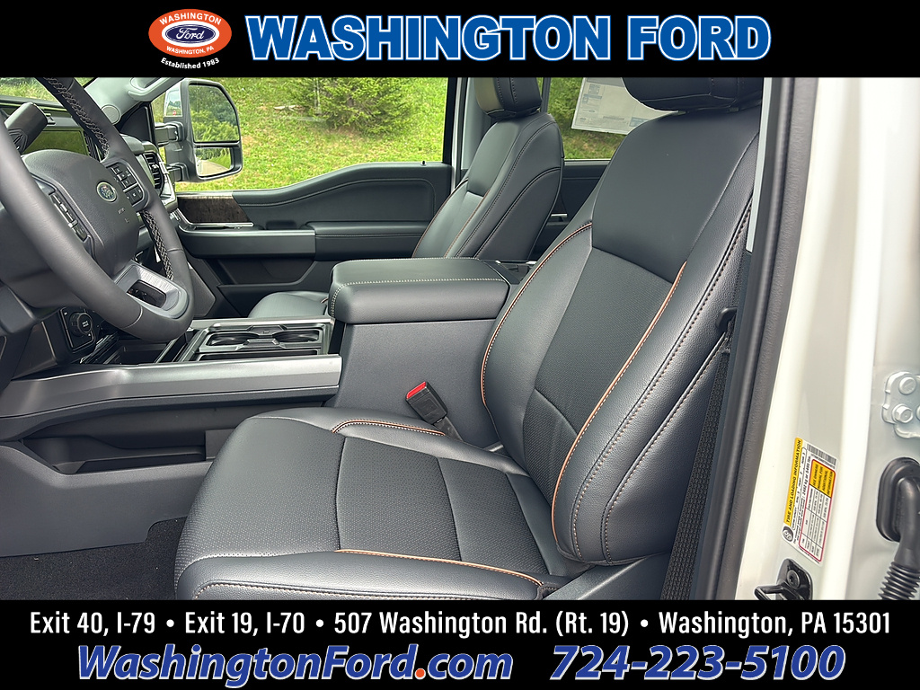 2026 Ford Super Duty F-350 DRW LARIAT Star White Metallic Tri-Coat at Washington Ford