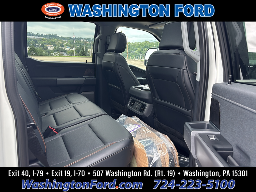2026 Ford Super Duty F-350 DRW LARIAT Star White Metallic Tri-Coat at Washington Ford