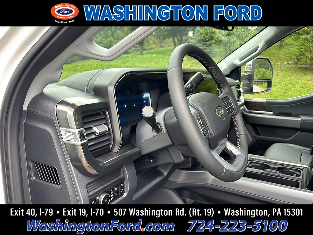 2026 Ford Super Duty F-350 DRW LARIAT Star White Metallic Tri-Coat at Washington Ford