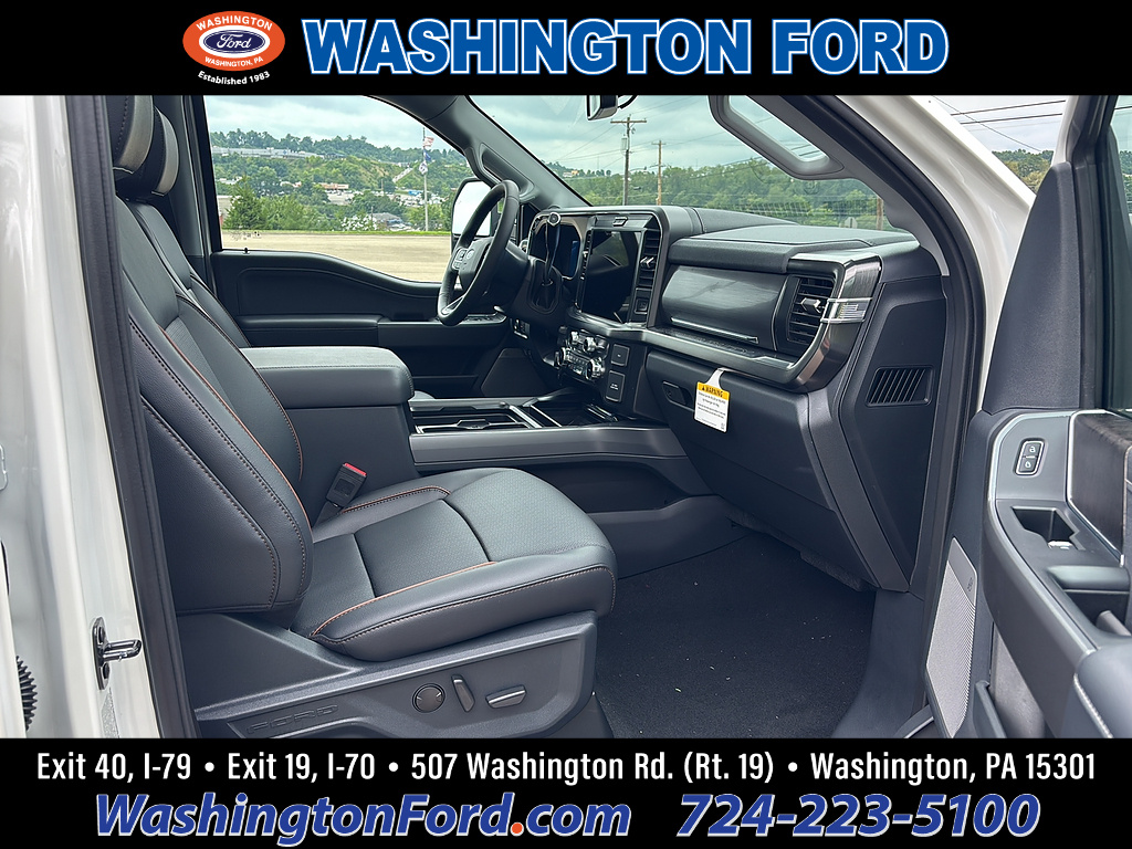 2026 Ford Super Duty F-350 DRW LARIAT Star White Metallic Tri-Coat at Washington Ford