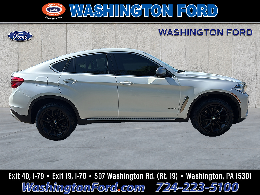 2015 BMW X6 xDrive 35i xDrive35i WHITE at Cochran Mazda