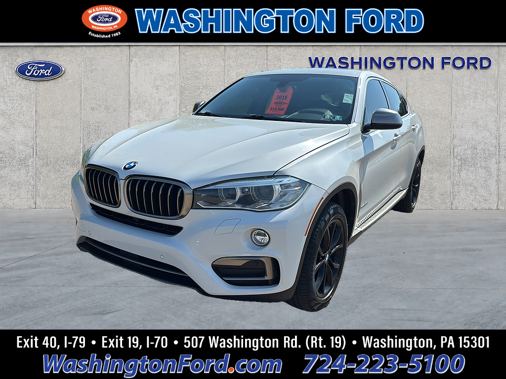 2015 BMW X6 xDrive 35i xDrive35i WHITE at Cochran Mazda
