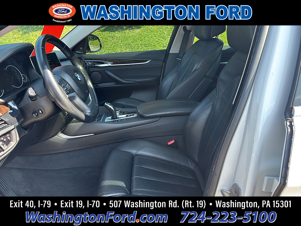 2015 BMW X6 xDrive 35i xDrive35i WHITE at Cochran Mazda