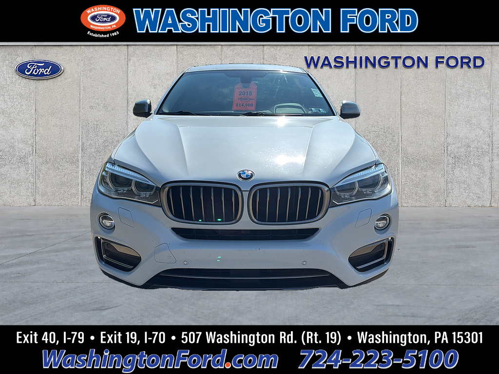 2015 BMW X6 xDrive 35i xDrive35i WHITE at Cochran Mazda