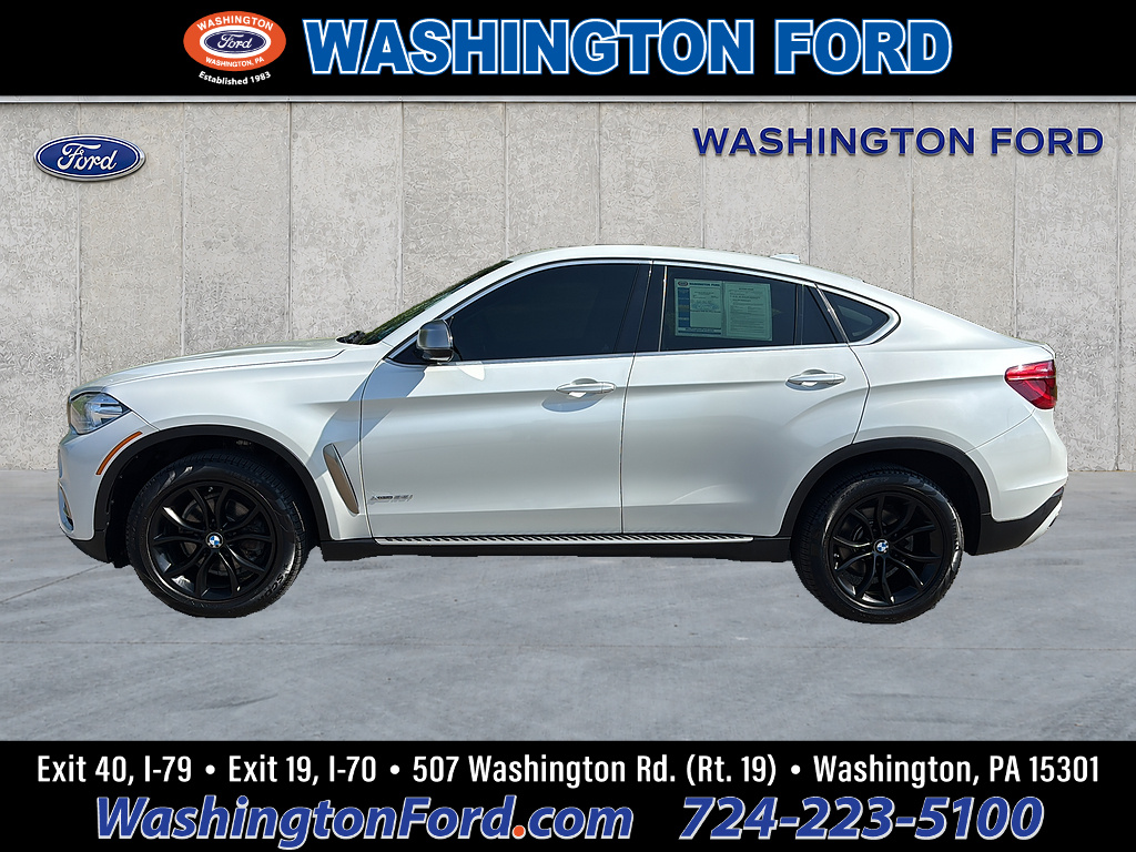 2015 BMW X6 xDrive 35i xDrive35i WHITE at Cochran Mazda