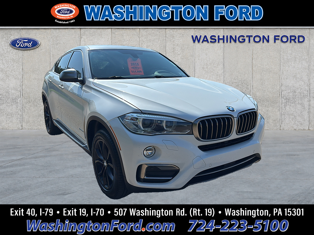 2015 BMW X6 xDrive 35i xDrive35i WHITE at Cochran Mazda