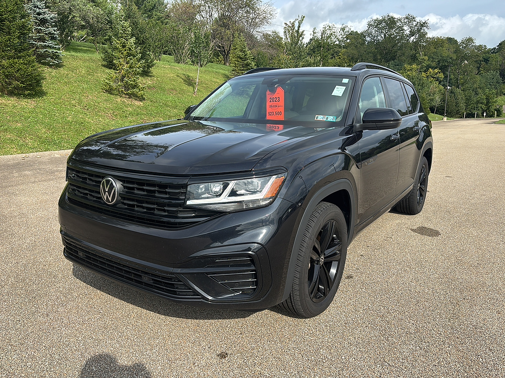 2023 Volkswagen Atlas V6 SEL R-Line Black 4Motion Deep Black Pearl at Diehl Automotive