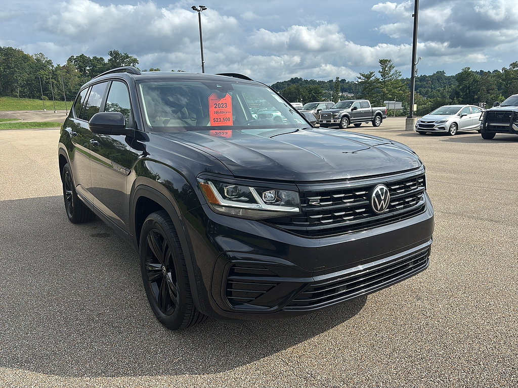 2023 Volkswagen Atlas V6 SEL R-Line Black 4Motion Deep Black Pearl at Diehl Automotive