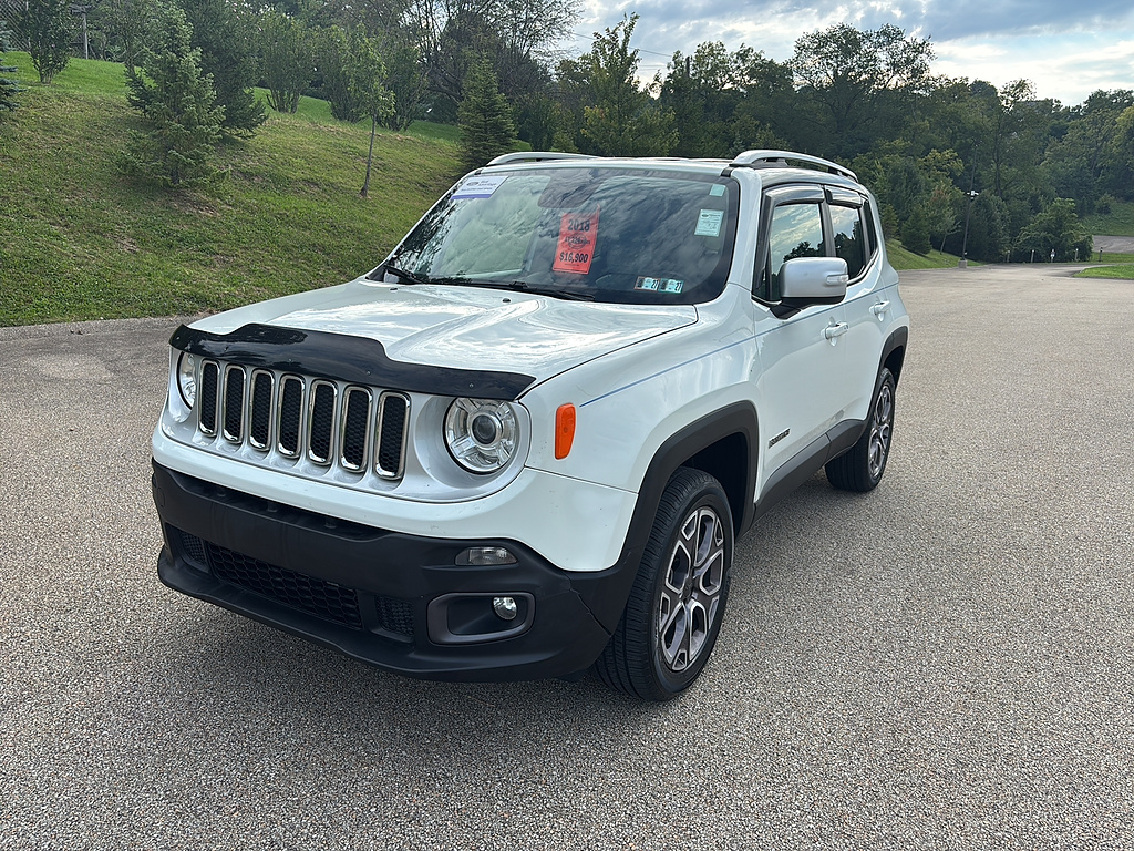 2018 Jeep Renegade Limited Alpine White at Baglier Buick GMC Mazda