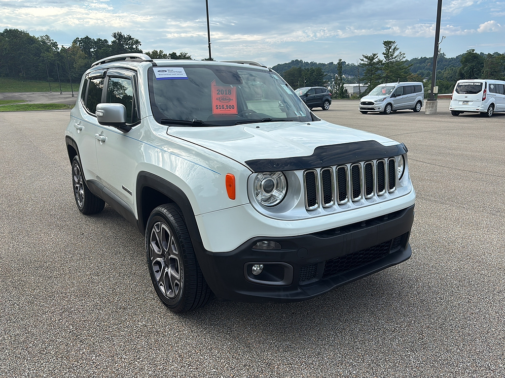 2018 Jeep Renegade Limited Alpine White at Baglier Buick GMC Mazda