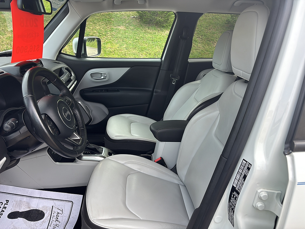 2018 Jeep Renegade Limited Alpine White at Baglier Buick GMC Mazda