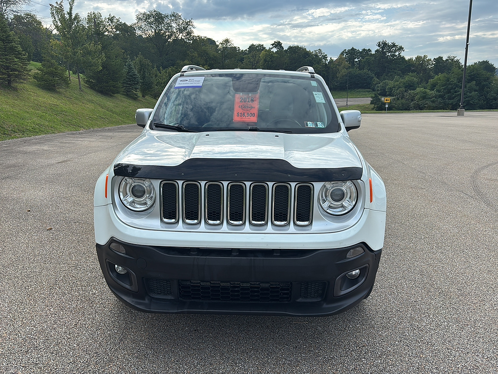 2018 Jeep Renegade Limited Alpine White at Baglier Buick GMC Mazda