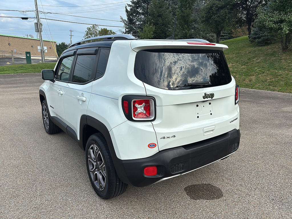 2018 Jeep Renegade Limited Alpine White at Baglier Buick GMC Mazda