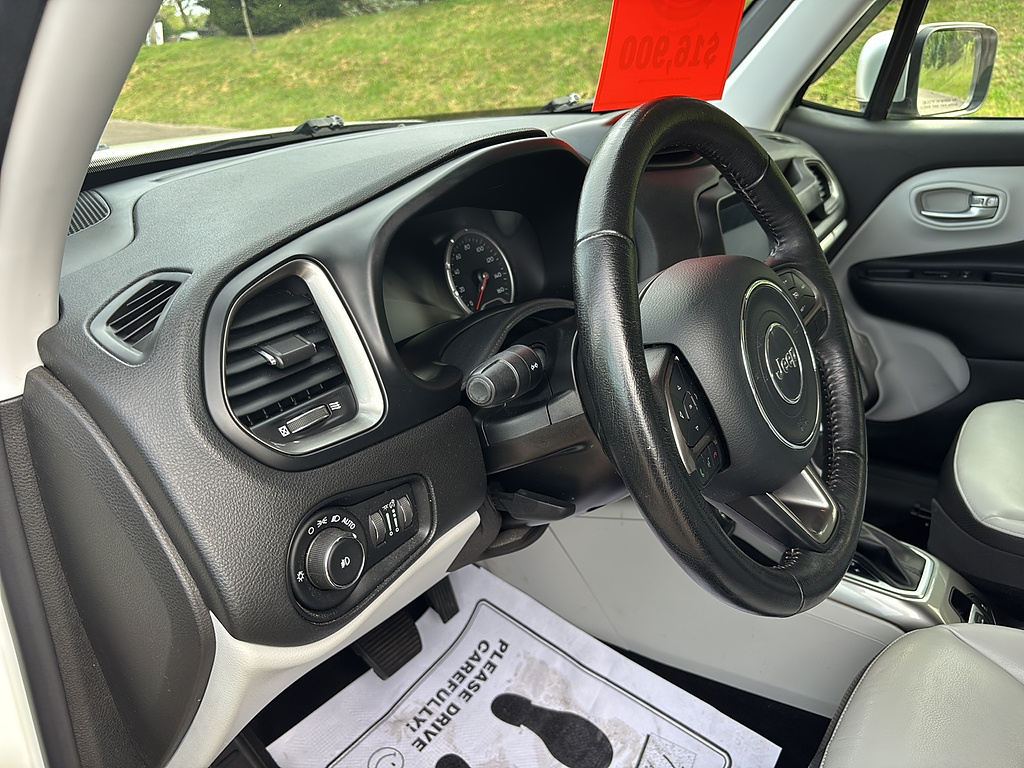 2018 Jeep Renegade Limited Alpine White at Baglier Buick GMC Mazda