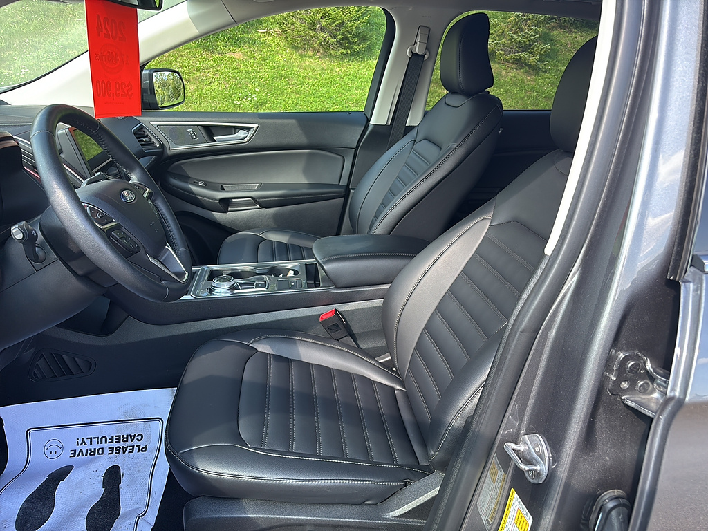 2024 Ford Edge SEL Carbonized Gray at Woltz & Wind Ford