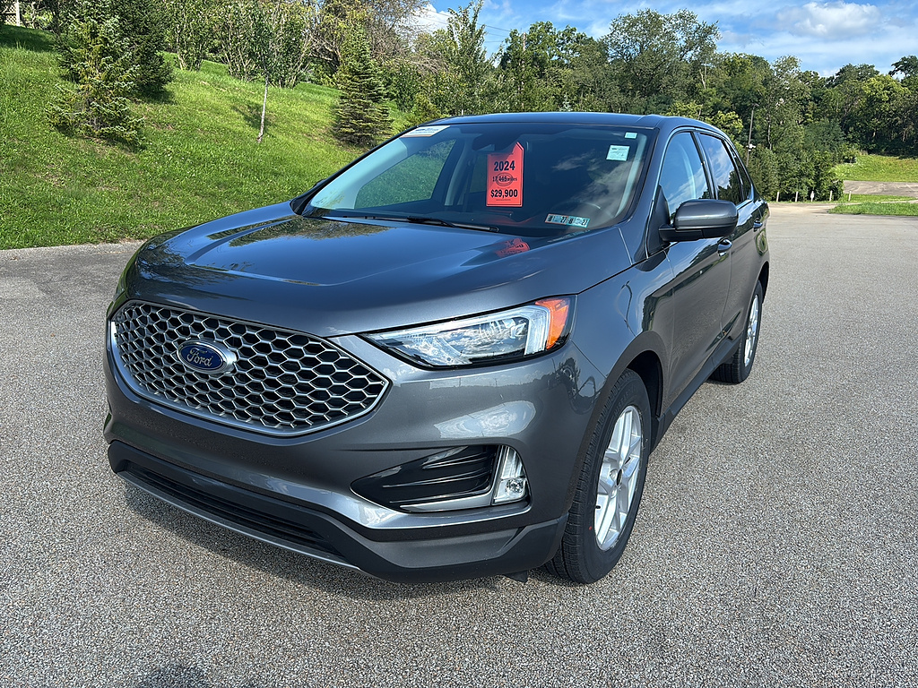 2024 Ford Edge SEL Carbonized Gray at Woltz & Wind Ford