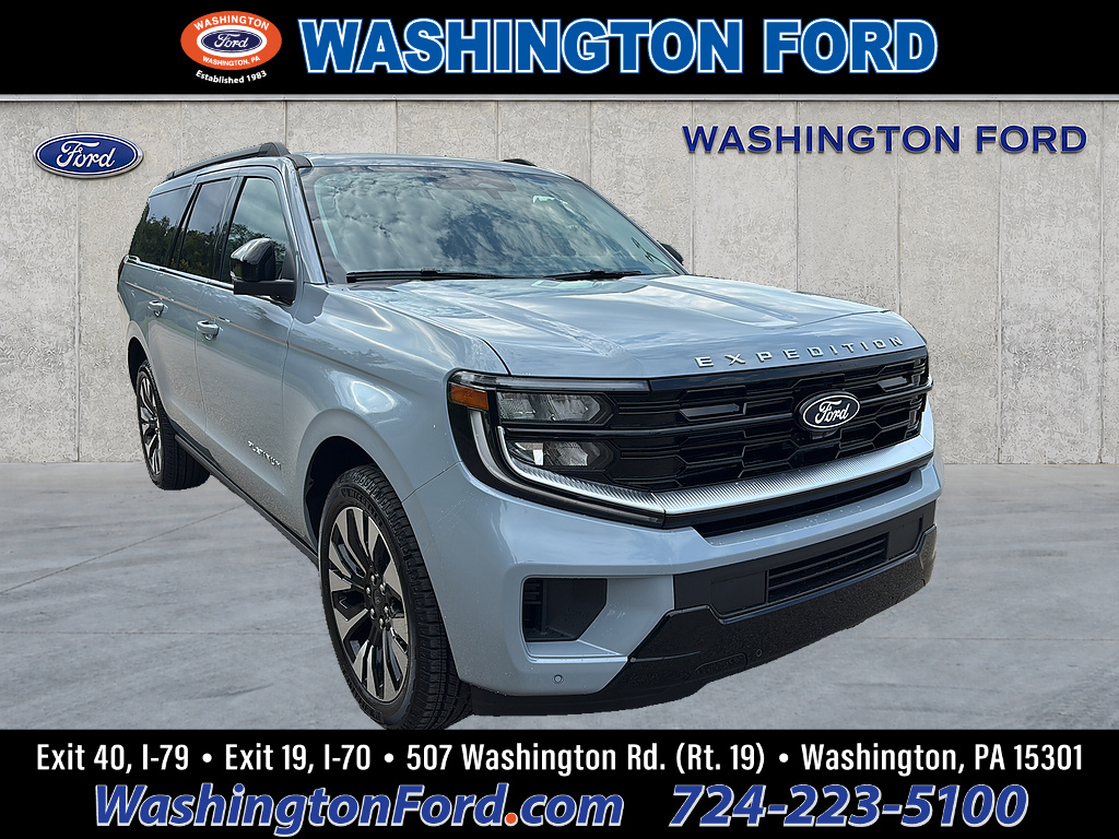 2027 Ford Expedition Max MAX Platinum Glacier Gray Metallic Tri-Coat at Woltz & Wind Ford
