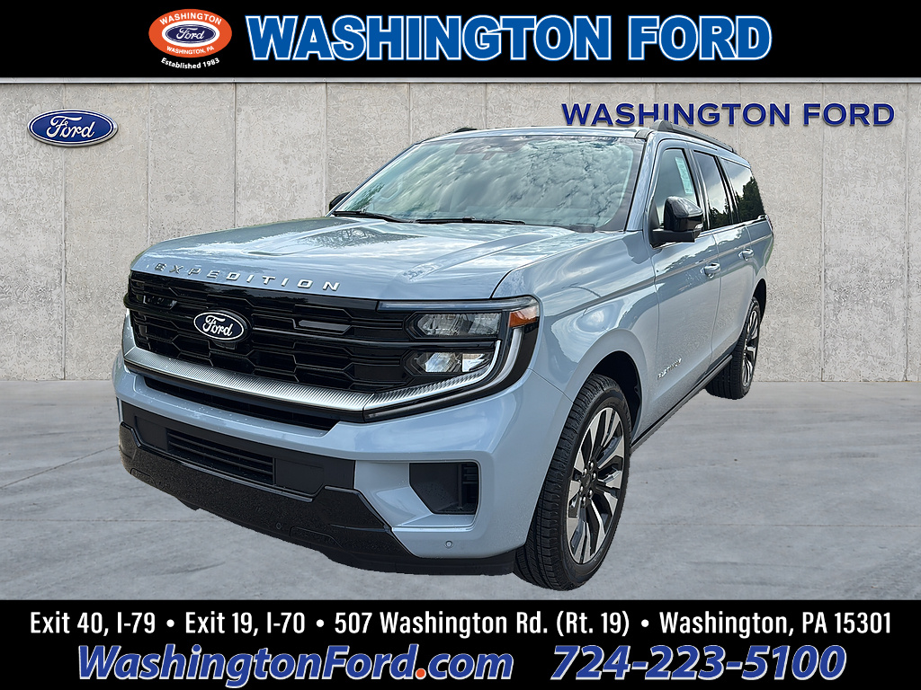 2027 Ford Expedition Max MAX Platinum Glacier Gray Metallic Tri-Coat at Woltz & Wind Ford