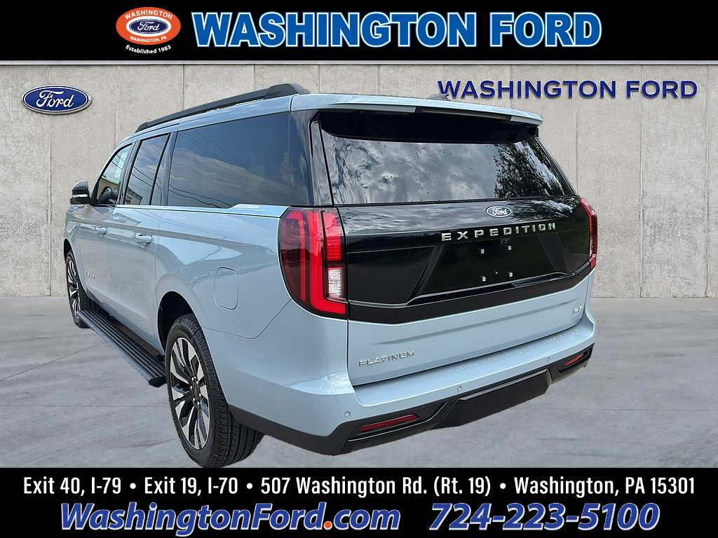2027 Ford Expedition Max MAX Platinum Glacier Gray Metallic Tri-Coat at Woltz & Wind Ford