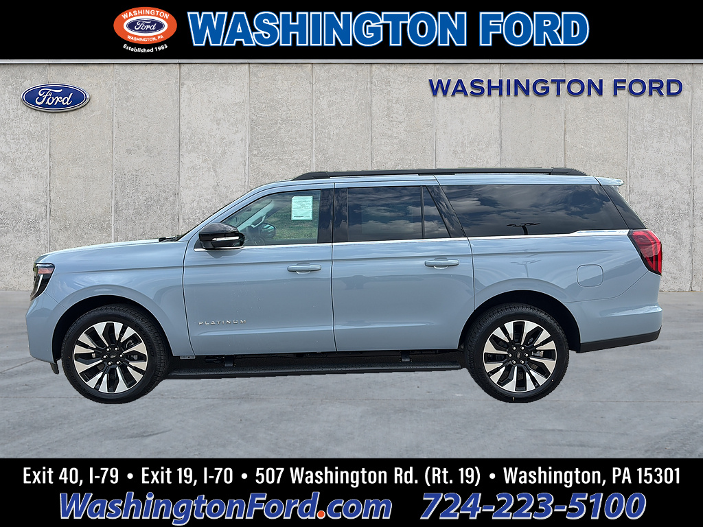2027 Ford Expedition Max MAX Platinum Glacier Gray Metallic Tri-Coat at Woltz & Wind Ford