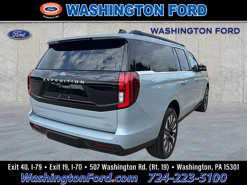 2027 Ford Expedition Max MAX Platinum Glacier Gray Metallic Tri-Coat at Woltz & Wind Ford