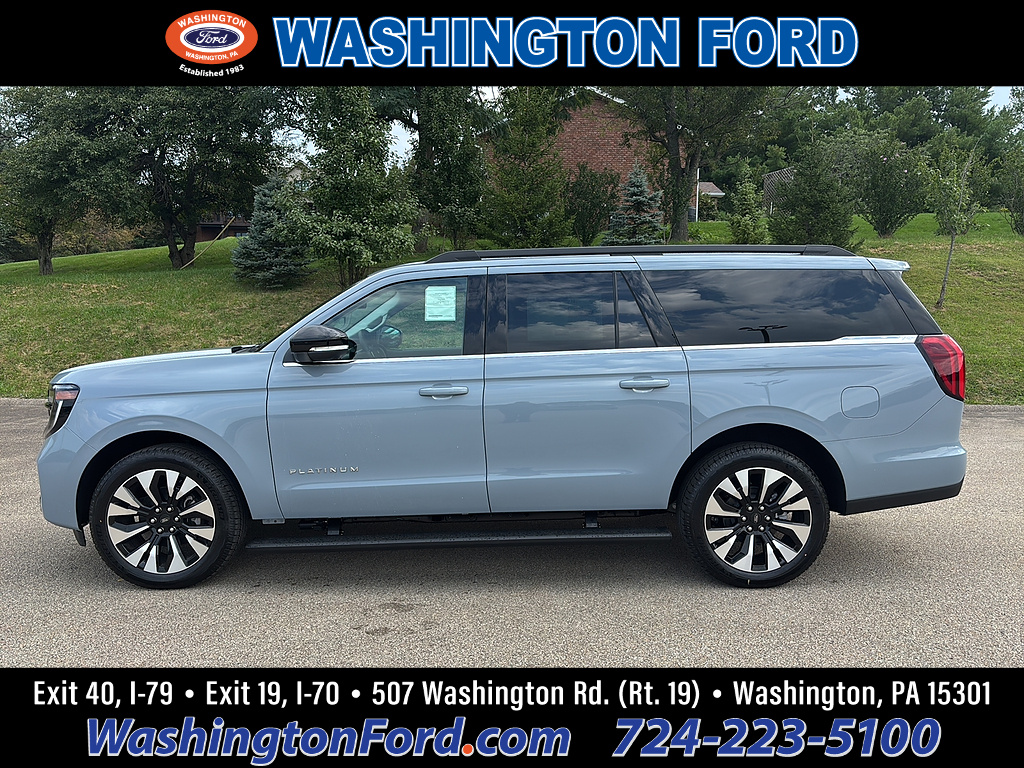 2027 Ford Expedition Max MAX Platinum Glacier Gray Metallic Tri-Coat at Lake View Ford