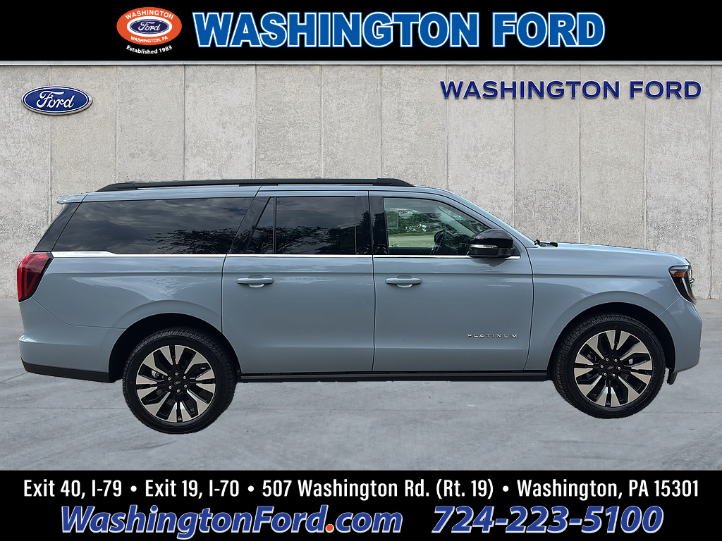 2027 Ford Expedition Max MAX Platinum Glacier Gray Metallic Tri-Coat at Woltz & Wind Ford
