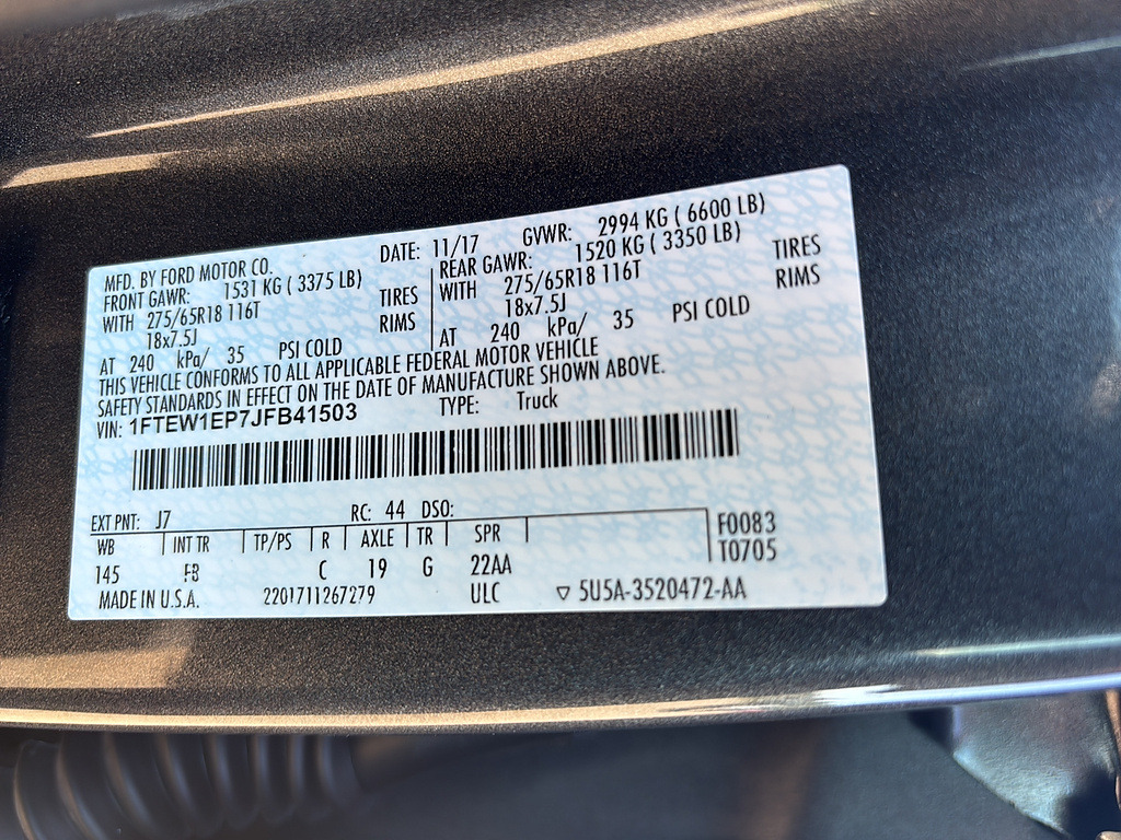 2018 Ford F-150 photo 21 of 27