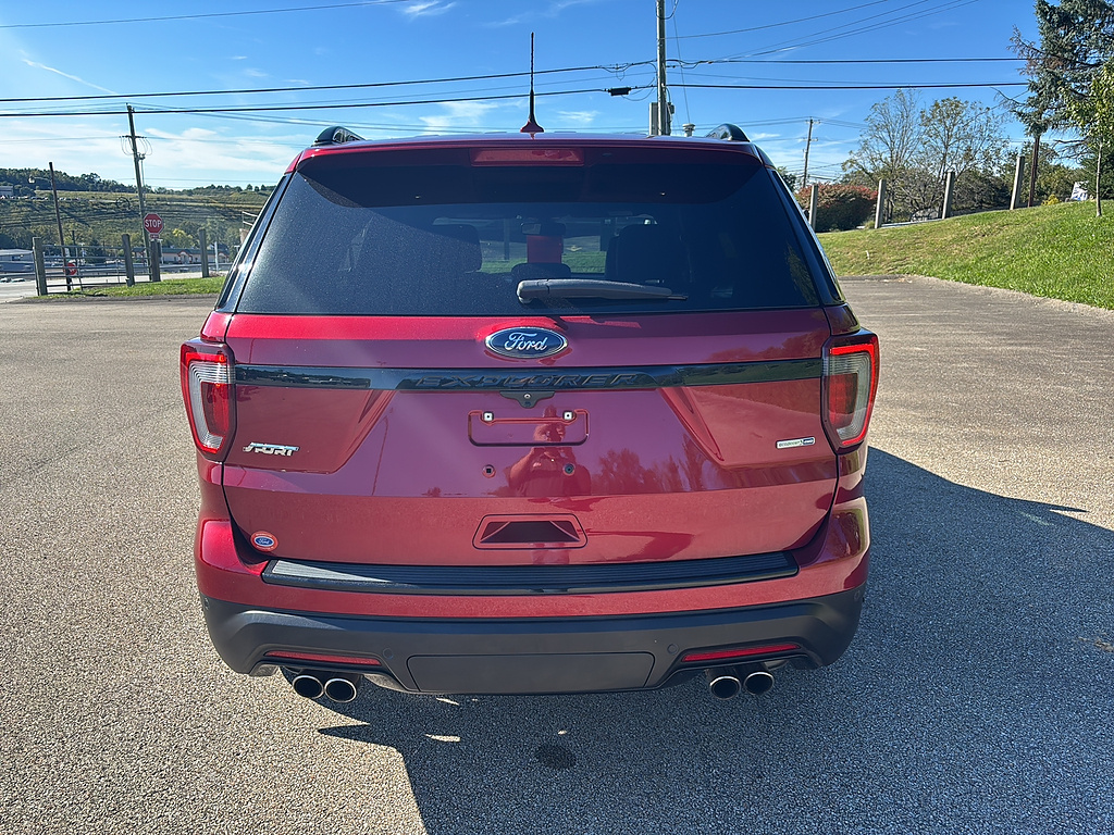 2018 Ford Explorer Sport Ruby Red Metallic Tinted Clearcoat at Woltz & Wind Ford