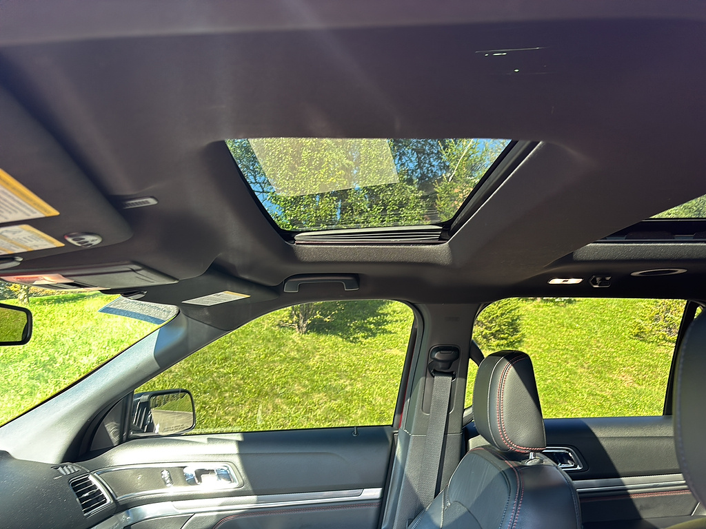 2018 Ford Explorer Sport Ruby Red Metallic Tinted Clearcoat at Woltz & Wind Ford