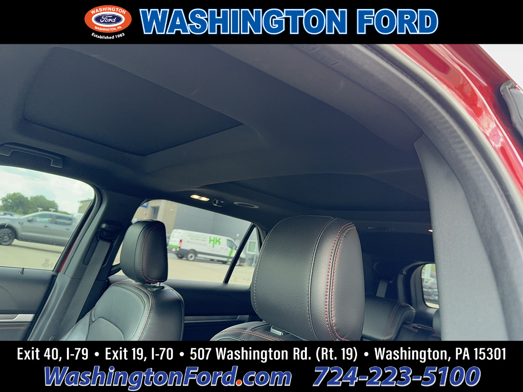 2018 Ford Explorer Sport Ruby Red Metallic Tinted Clearcoat at Washington Ford