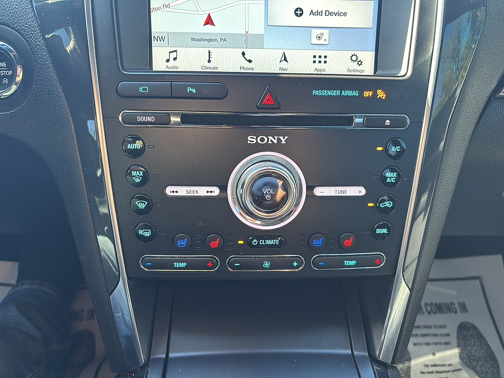 2018 Ford Explorer Sport Ruby Red Metallic Tinted Clearcoat at Woltz & Wind Ford