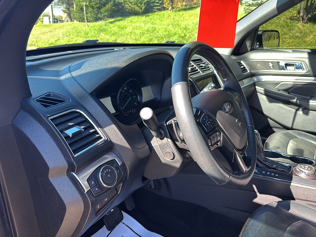2018 Ford Explorer Sport Ruby Red Metallic Tinted Clearcoat at Woltz & Wind Ford