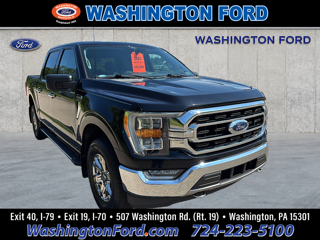 2021 Ford F-150 XLT Agate Black at Woltz & Wind Ford