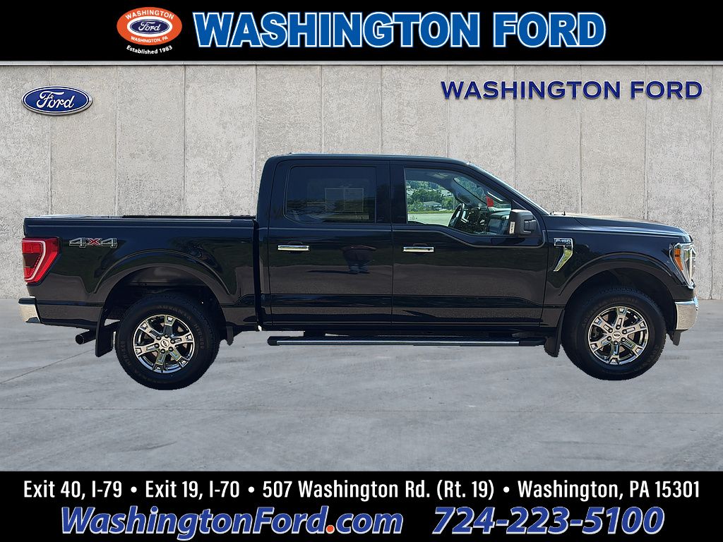 2021 Ford F-150 XLT Agate Black at Woltz & Wind Ford