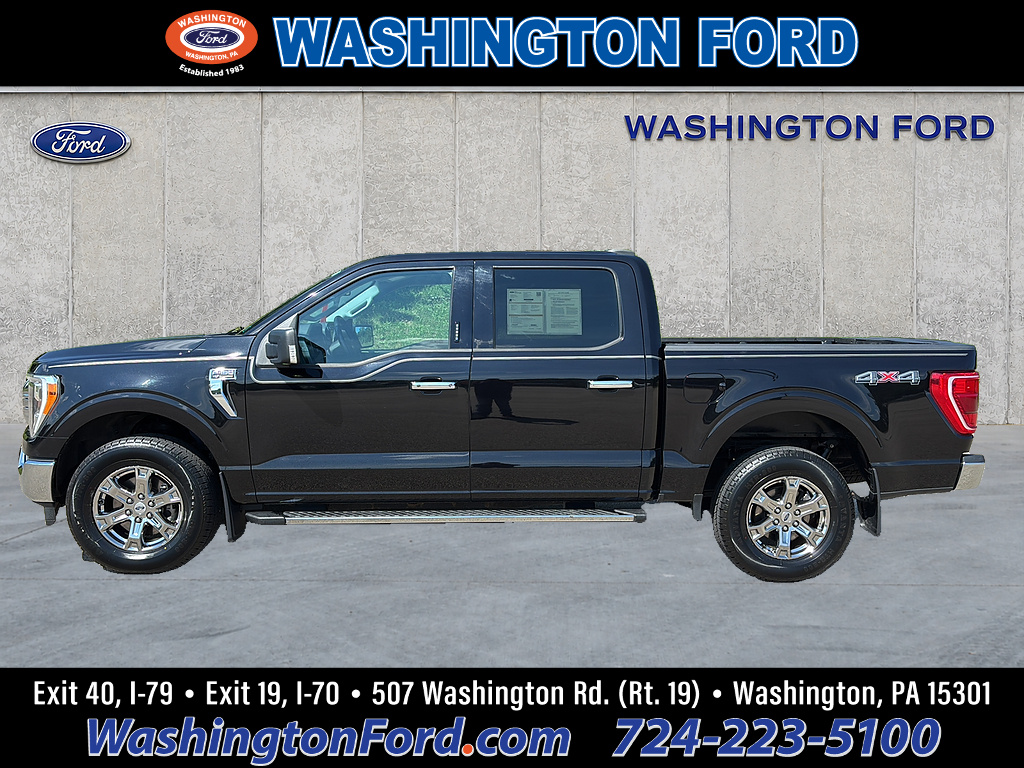 2021 Ford F-150 XLT Agate Black at Woltz & Wind Ford