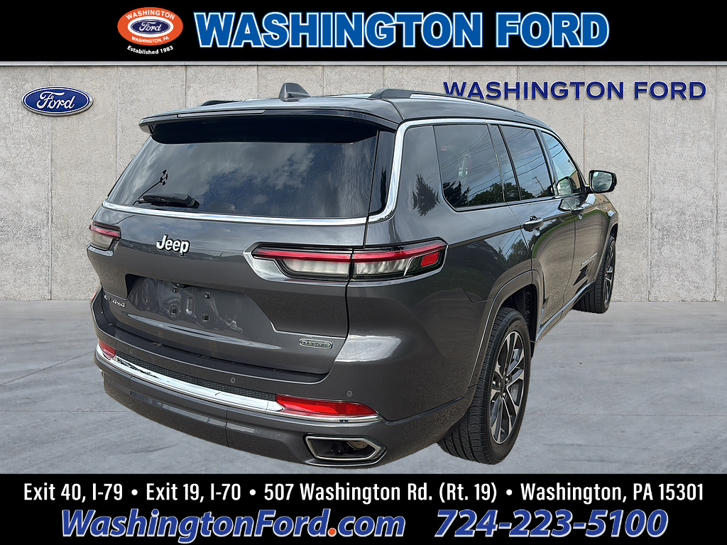 2023 Jeep Grand Cherokee L Overland Baltic Gray Metallic Clear Coat at Bud's Auto Sales