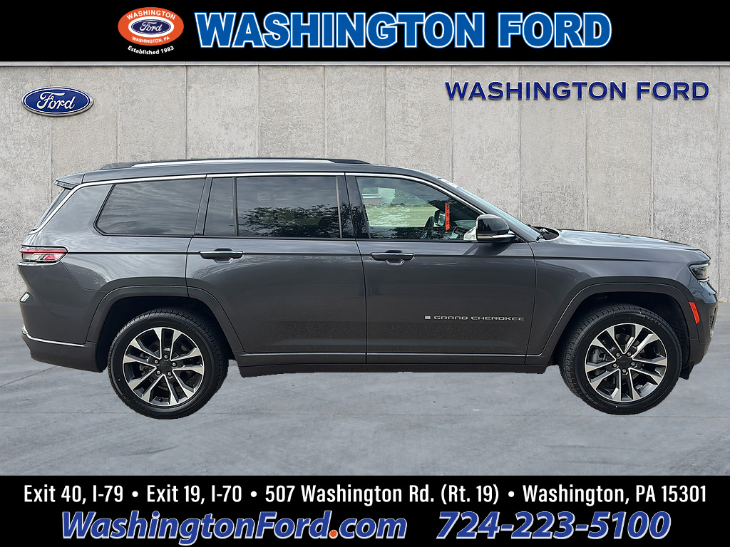 2023 Jeep Grand Cherokee L Overland Baltic Gray Metallic Clear Coat at Bud's Auto Sales