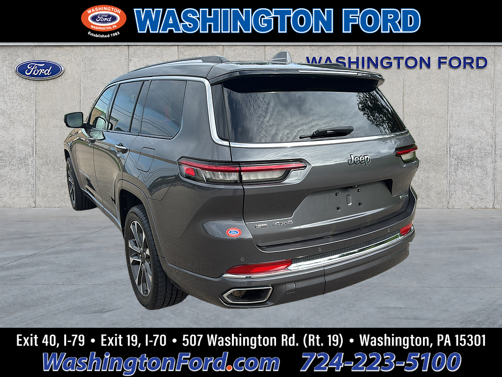 2023 Jeep Grand Cherokee L Overland Baltic Gray Metallic Clear Coat at Bud's Auto Sales