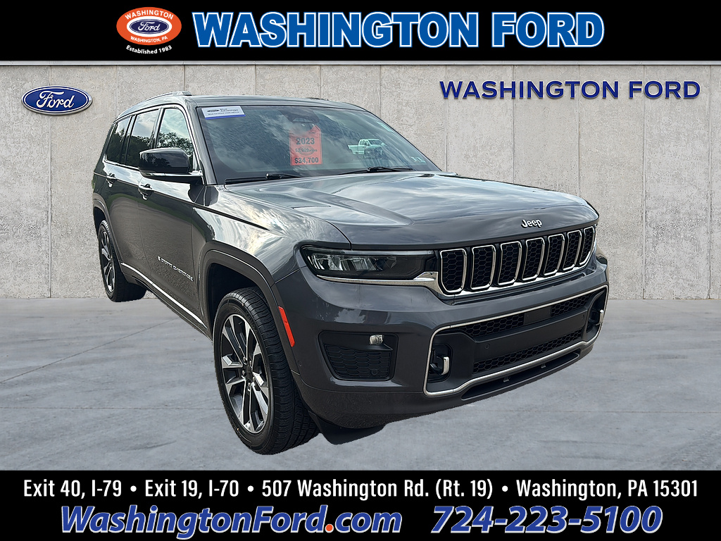 2023 Jeep Grand Cherokee L Overland Baltic Gray Metallic Clear Coat at Bud's Auto Sales