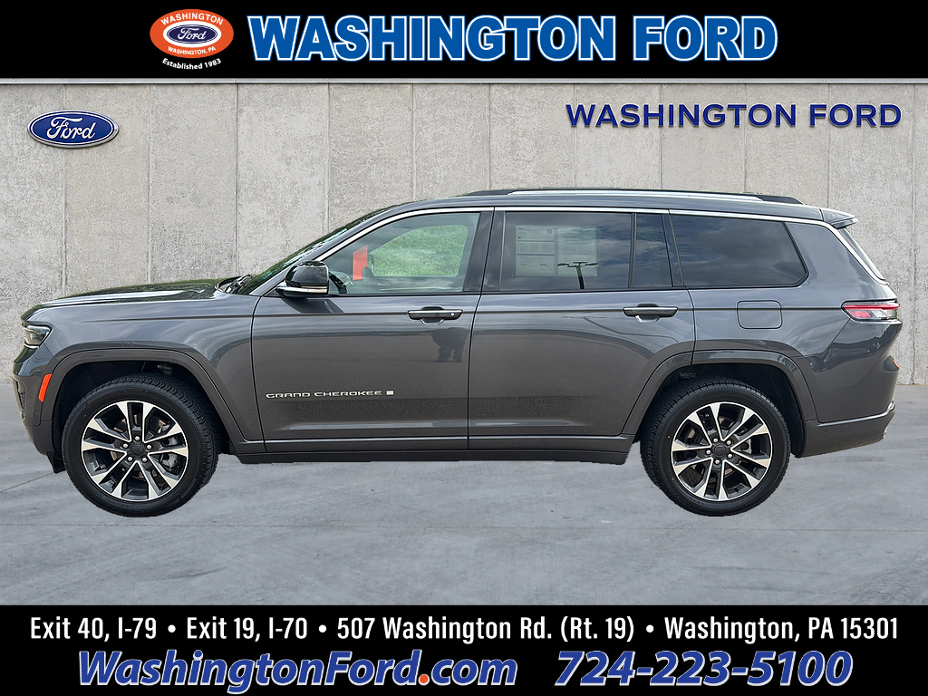 2023 Jeep Grand Cherokee L Overland Baltic Gray Metallic Clear Coat at Bud's Auto Sales