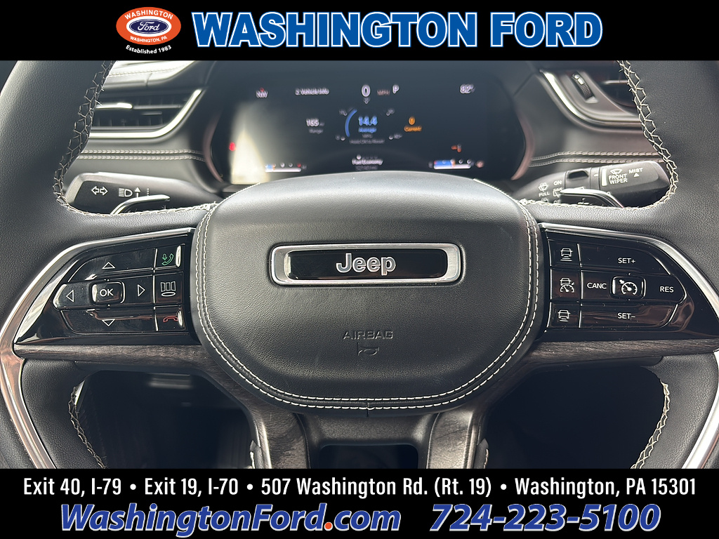 2023 Jeep Grand Cherokee L Overland Baltic Gray Metallic Clear Coat at Bud's Auto Sales