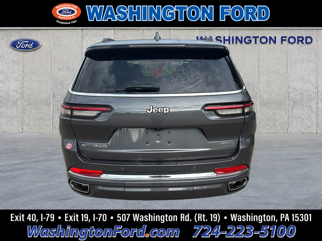 2023 Jeep Grand Cherokee L Overland Baltic Gray Metallic Clear Coat at Bud's Auto Sales