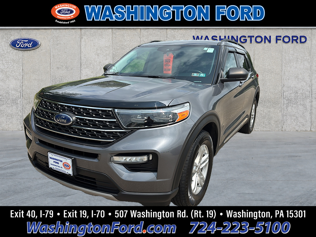 2022 Ford Explorer XLT Carbonized Gray at Lake View Ford
