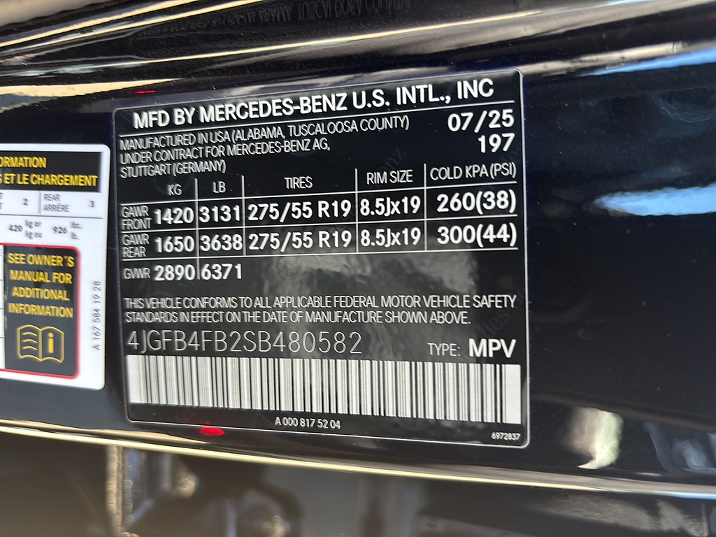 2025 Mercedes-Benz GLE 350 GLE 350 4MATIC Black at Washington Ford