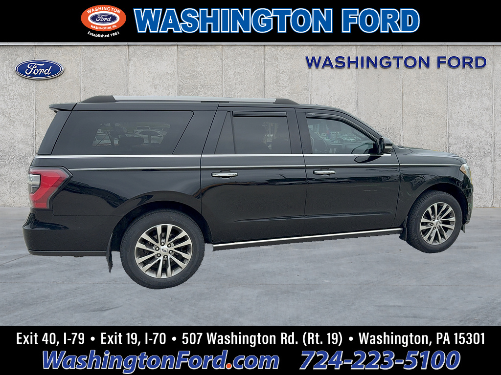 2018 Ford Expedition Max Limited Shadow Black at McCandless Ford