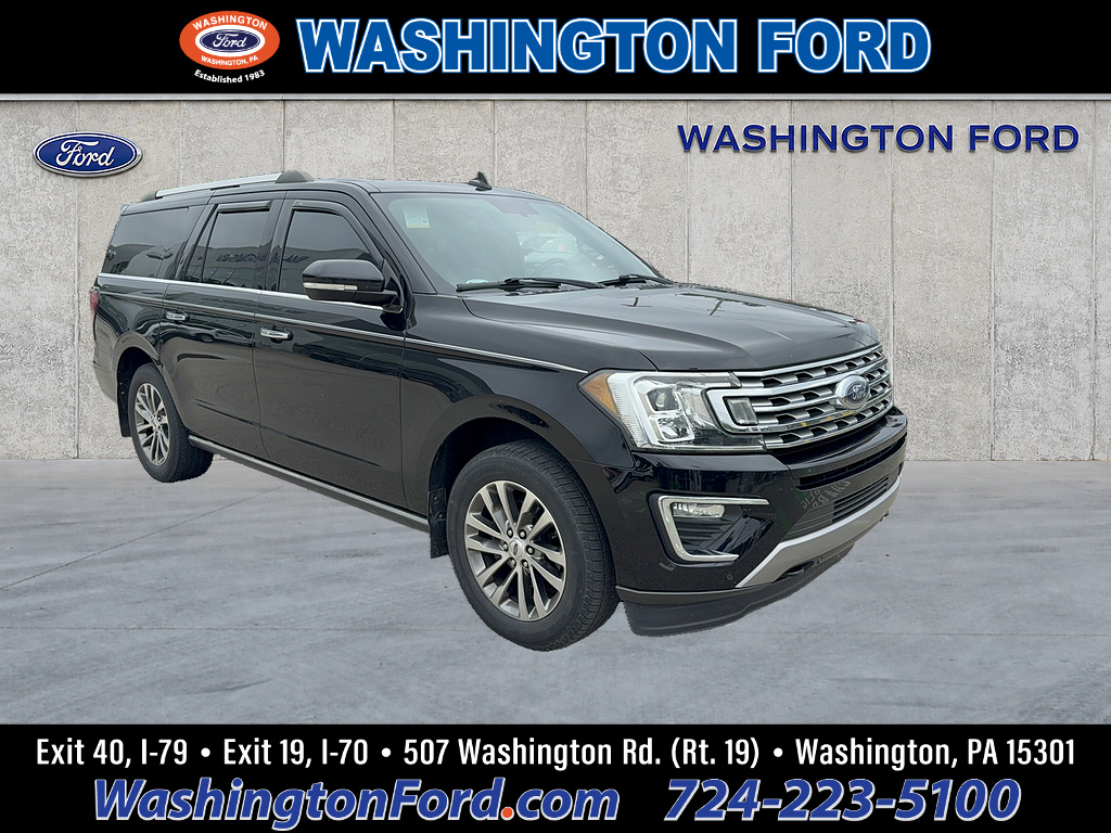 2018 Ford Expedition Max Limited Shadow Black at McCandless Ford